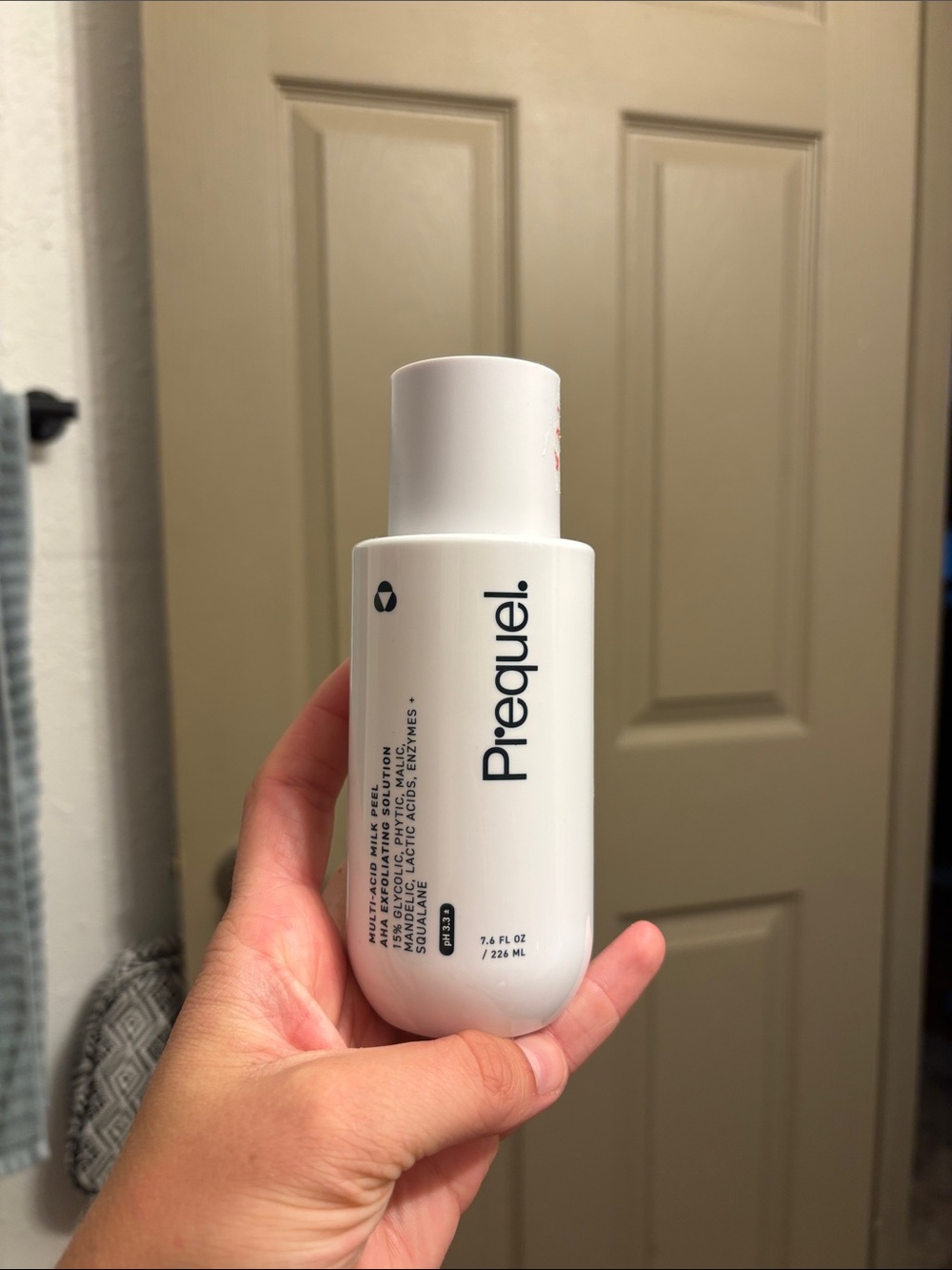 Prequel Multi-Acid Glow Milk Peel – White